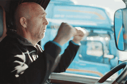 Truck Driver Happy Dance GIF