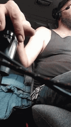 Truck Driver Shifting Gear GIF