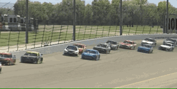 Truck Or Car Crash On Race GIF
