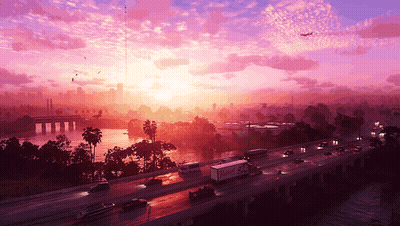 Truck Saying Rams Driving Down Highway GIF
