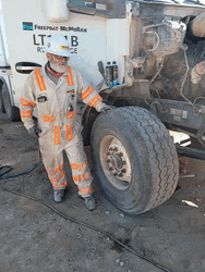 Truck Spinning Wheel GIF