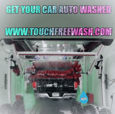 Truck Washed At Auto Wash GIF
