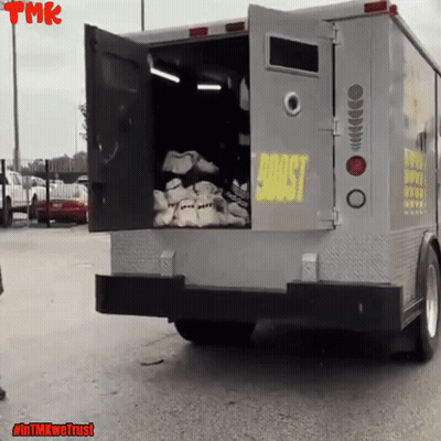 Truck With Boost GIF
