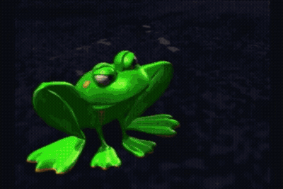 Trucks Driving On Dark Street GIF