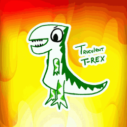 Truculent T-Rex  GIF