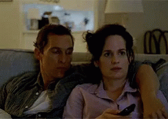 True Detective Rustin Cohle Looking At Laurie Perkins GIF