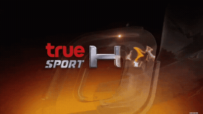 True Sport Logo On Orange Background GIF