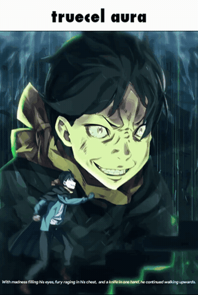 Truecel Aura Man Holding Knife GIF