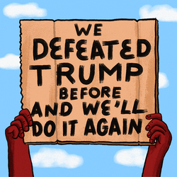 Trump 2024 Defeated Trump Before GIF