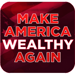 Trump 2024 Make America Strong Wealthy Again GIF