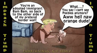 Trump And Bam Bam Talking About Immigrants GIF