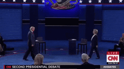 Trump Clinton Presidential Debate GIF