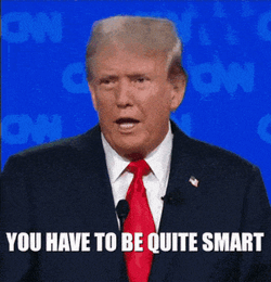 Trump Quite Smart GIF