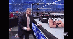 Trump Wwe Beat Vince McMahon GIF