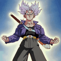 Trunks Dragon Ball Electricity Saiyan GIF