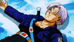 Trunks Peaceful Rest Sleeping Dragon Ball GIF