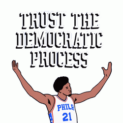 Trust The Democratic Process Joel Embiid GIF