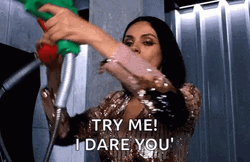 Try Me Mila Kunis Aiming Guns GIF