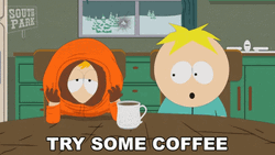 Try Some Coffee Princess Kenny GIF