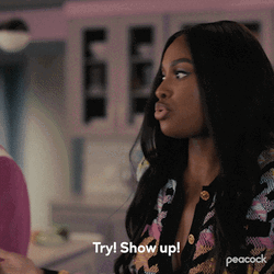 Try To Show Up Date GIF