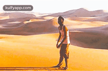 Trying To Cool Down Desert GIF