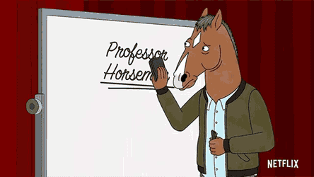 Trying To Erase Bojack GIF