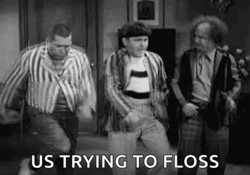Trying To Floss Dance GIF