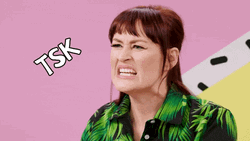 Tsk Tsk Disappointed Grace Helbig GIF