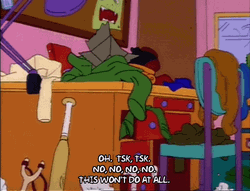 Tsk Tsk Martin Prince This Won't Do GIF