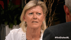 Tsk Tsk Old Lady Eyes Rolling GIF