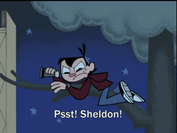 Tsk Tsk Sheldon Use This Ladder GIF