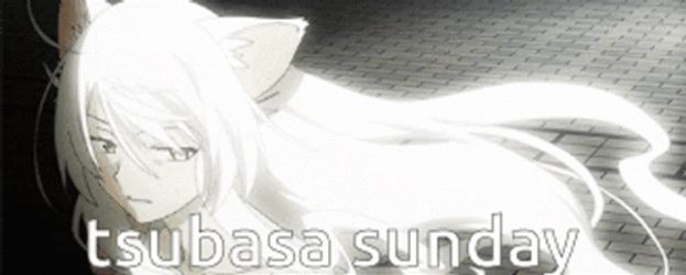Tsubasa Hanekawa Black Sunday GIF