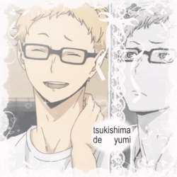 Tsukishima Kei Tsukishima De Yumi GIF