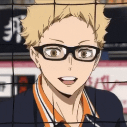 Tsukki Smiling Dumpster Battle Tsukki Smiling At Kuroo GIF