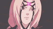 Tsunade Byakugou Chakra Form GIF