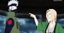 Tsunade Getting Mad At Kakashi GIF