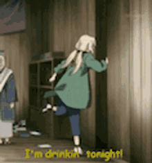 Tsunade I'm Drinking Tonight GIF