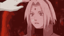 Tsunade Patting Sakura's Head GIF