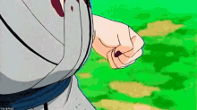 Tsunade Punching A Monstrous Opponent GIF