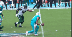 Tua Tagovailoa Pushing Defense GIF