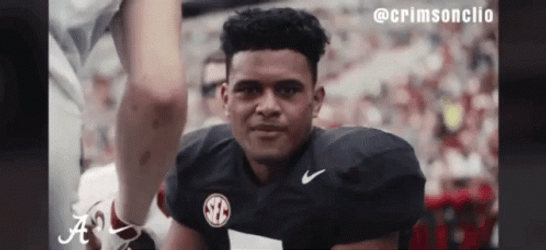 Tua Tagovailoa Tongue Out GIF