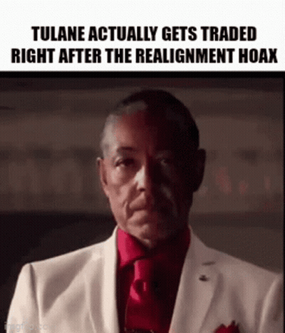 Tulane Gets Traded After Realignment Hoax GIF