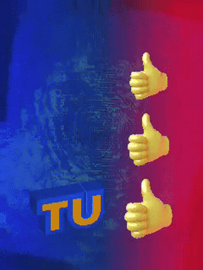 Tulsa On Blue Background GIF