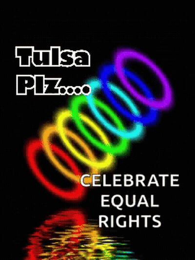 Tulsa Piz Celebrate Equal Rights Poster GIF