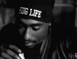 Tupac Shakur Thug Life Beanie GIF
