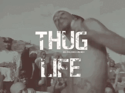 Tupac Shakur Thug Life Dancing GIF
