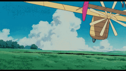 Turbulence Kiki's Delivery Service Scene GIF