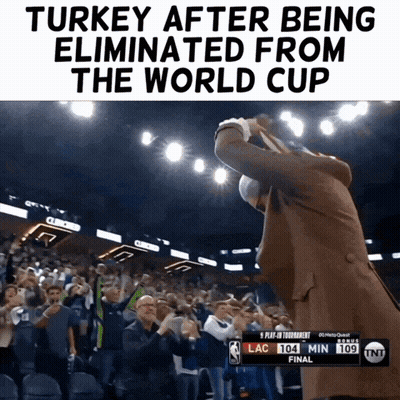 Turkey After Being Eliminated From World Cup GIF