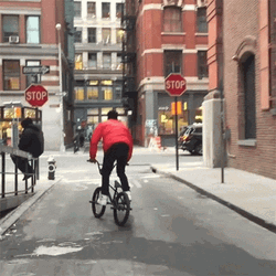 Turn Around Jump Bike Riding Nigel GIF