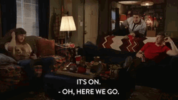 Turn It Up Adam DeVine Workaholics GIF